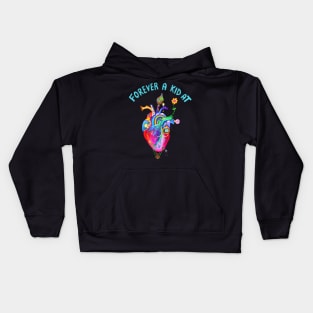 Forever A Kid At Heart Kids Hoodie